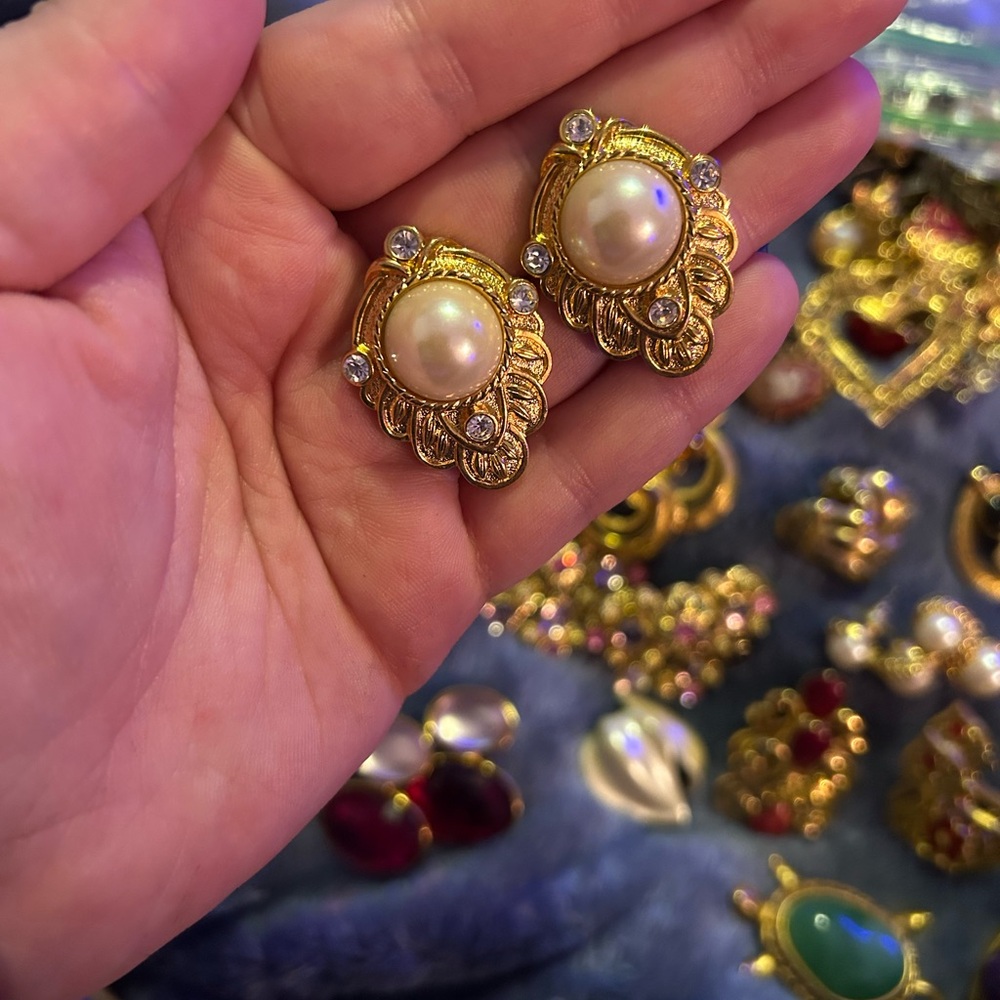 Vintage KJL Earrings for Avon